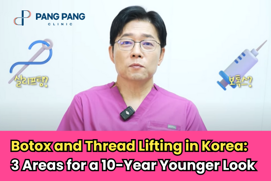 Botox and Thread Lifting in Korea: 3 Areas for a 10-Year Younger Look